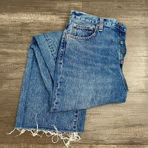 The Farrah Hi-Rise Wide Jean